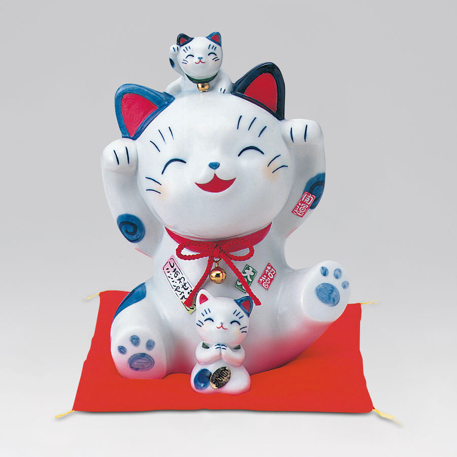 薬師窯/染錦福まねき猫 – 中外陶園オンラインストア