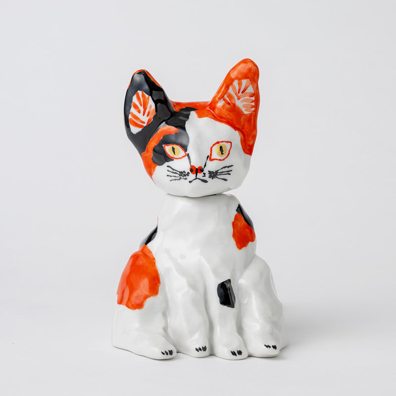 ミロコマチコ 瀬戸焼置物「ゆうやけ」