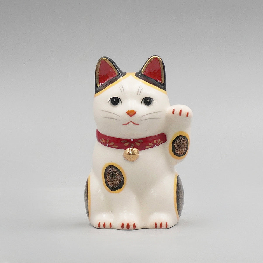 招き猫　ペドロ 招き猫・イエロー] 右手 千万両