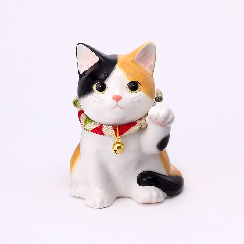 うちの招き猫(みけ･子猫)