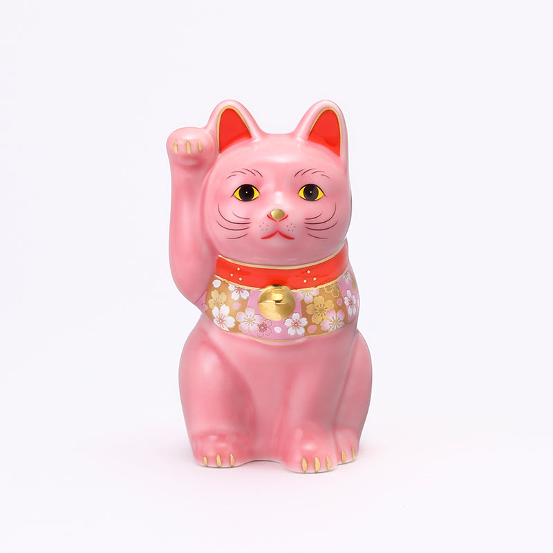 桜づくし招き猫(桃･小)