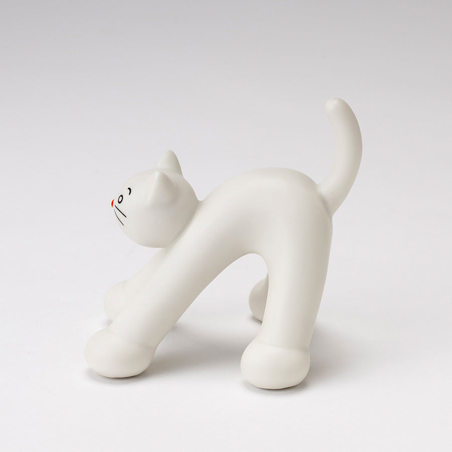 unpis 瀬戸焼置物「CAT」(白) – 中外陶園オンラインストア