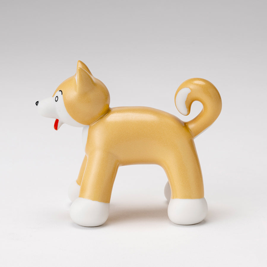 unpis 瀬戸焼置物「DOG B」(茶柴) – 中外陶園オンラインストア