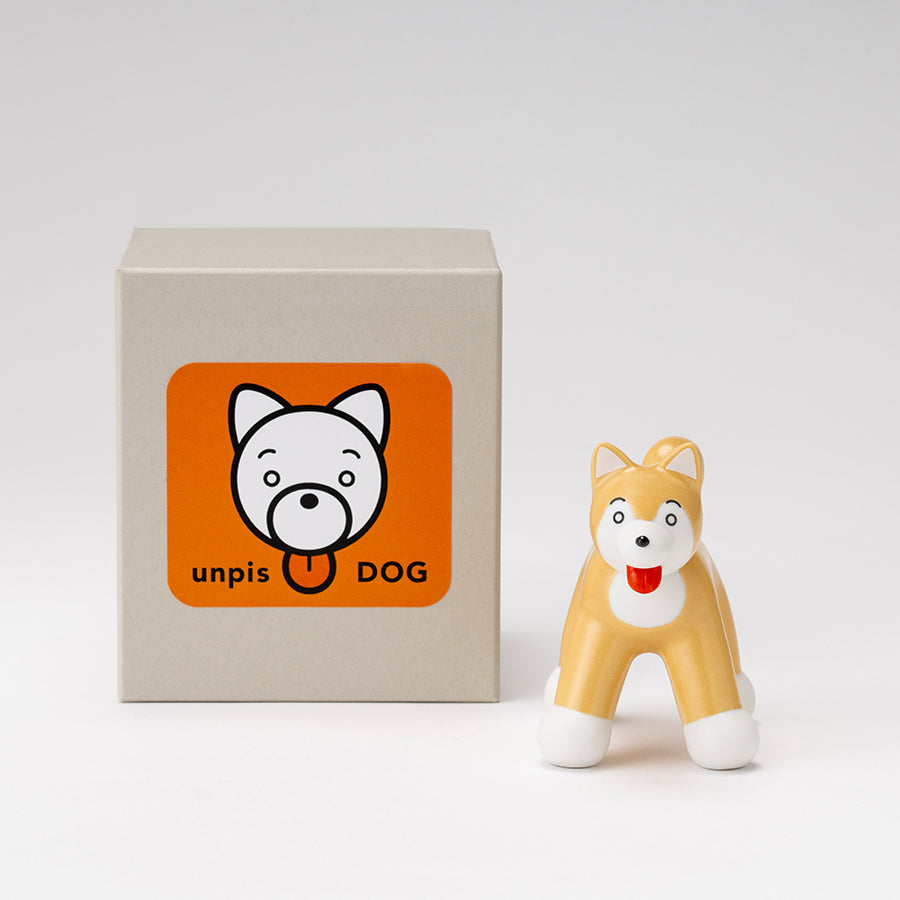 unpis 瀬戸焼置物「DOG B」(茶柴) – 中外陶園オンラインストア