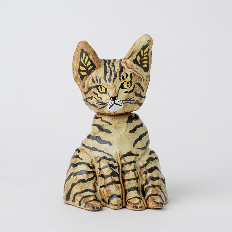 ミロコマチコ 瀬戸焼置物「からっかぜ」