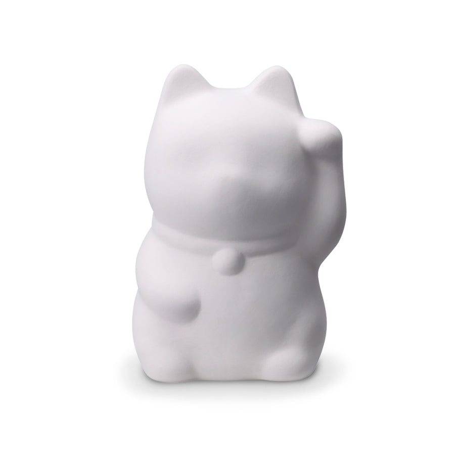 昭和レトロ、招き猫、貯金箱、2体、『左から①右手上げ、②左手上げ』、箱無 昭和レトロ、招き猫、貯金箱、2体、『左から①右手上げ、②左手