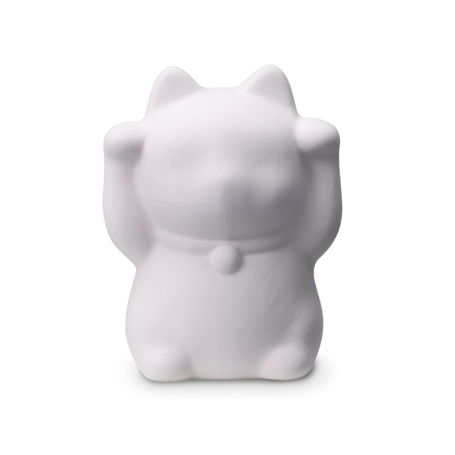 お絵かき招き猫(両手上げ)(貯金箱) – 中外陶園オンラインストア