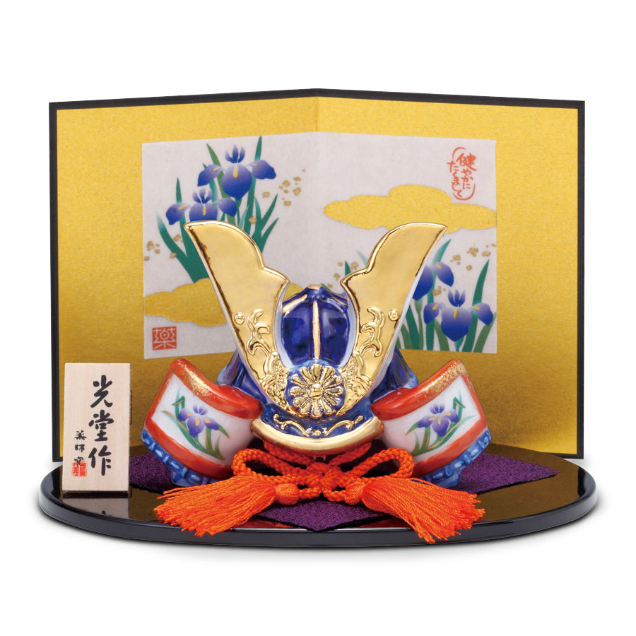 染錦出世兜 (尚武・小) – 中外陶園オンラインストア