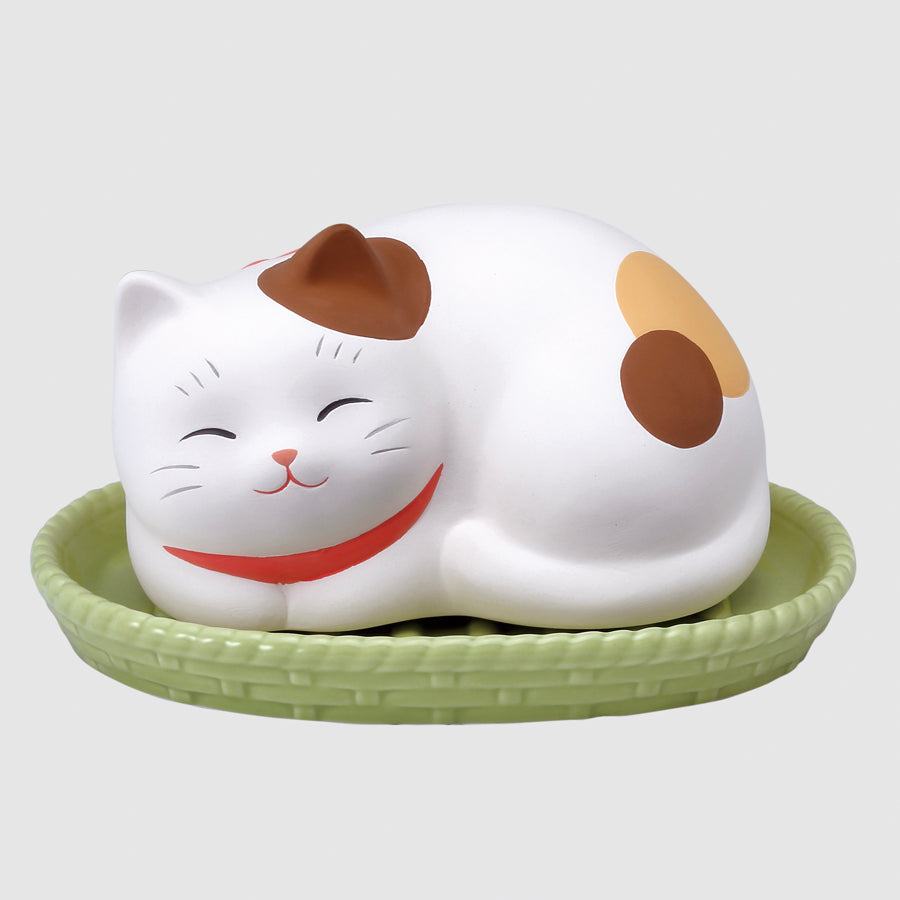 ビンテージ　ウインクをするユニークでキュートな招き猫ちゃん dj-lcat3_05.jpg