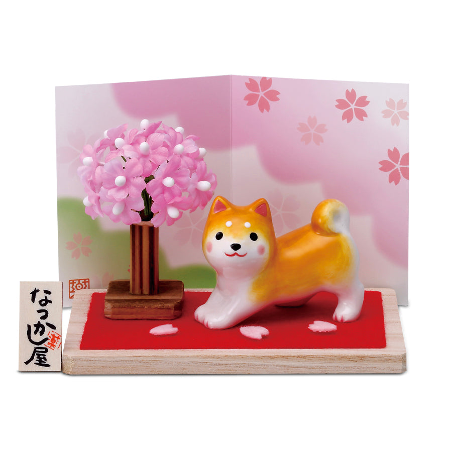 わんこ日和柴犬(桜) – 中外陶園オンラインストア