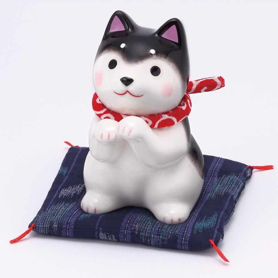 わんこ日和おねだり黒柴(大) – 中外陶園オンラインストア