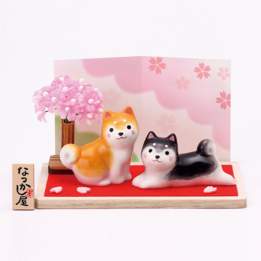 掛軸 翠鳳 戌 雪 冬 動物 犬 松 - 書